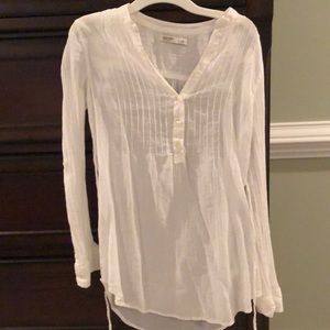 Old Navy white tunic xs